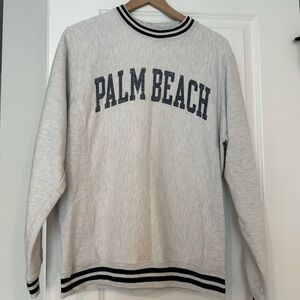 Champion Reverse Weave Palm Beach Oversized Sweatshirt Size Small